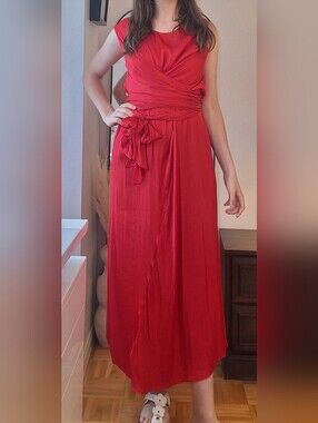 Zara Red Midi Dresses for Women on Sale up to 90% Off: Poshmark